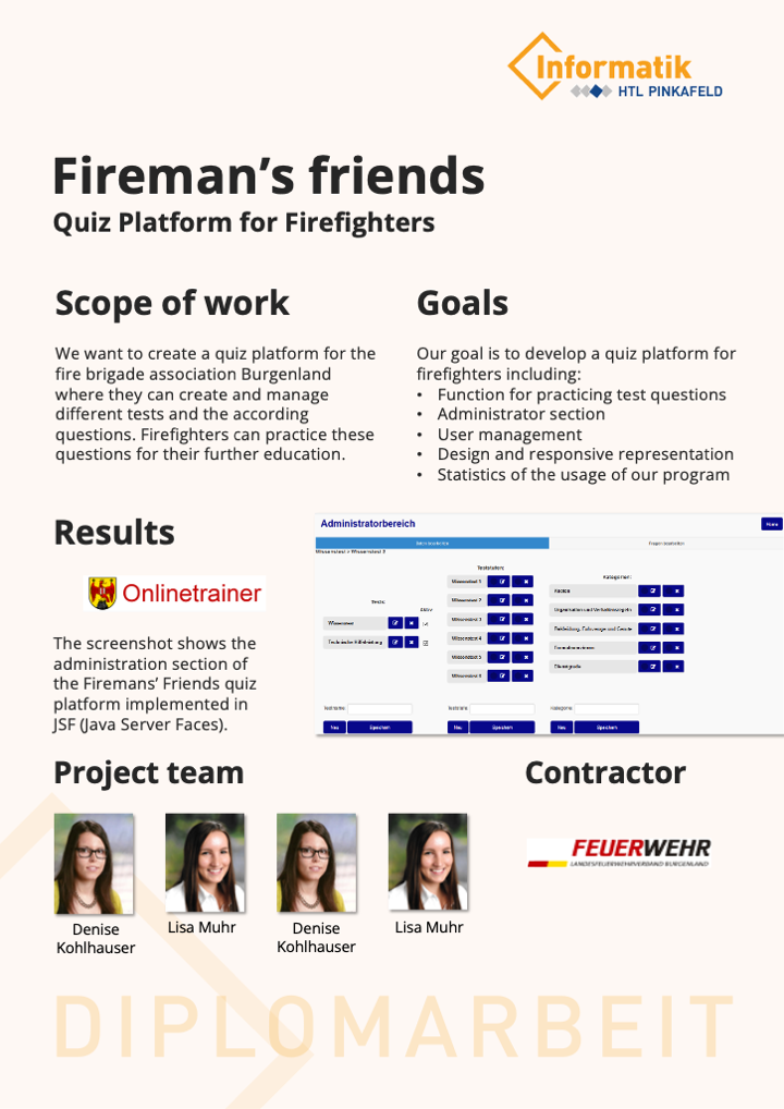 Poster Diplomarbeit IF Vorschau